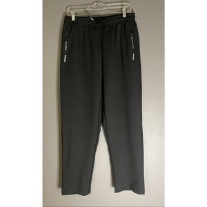 New Sport Black Quick Dry Athletic Sweat Pants Zipper Pockets Size XL NWOT